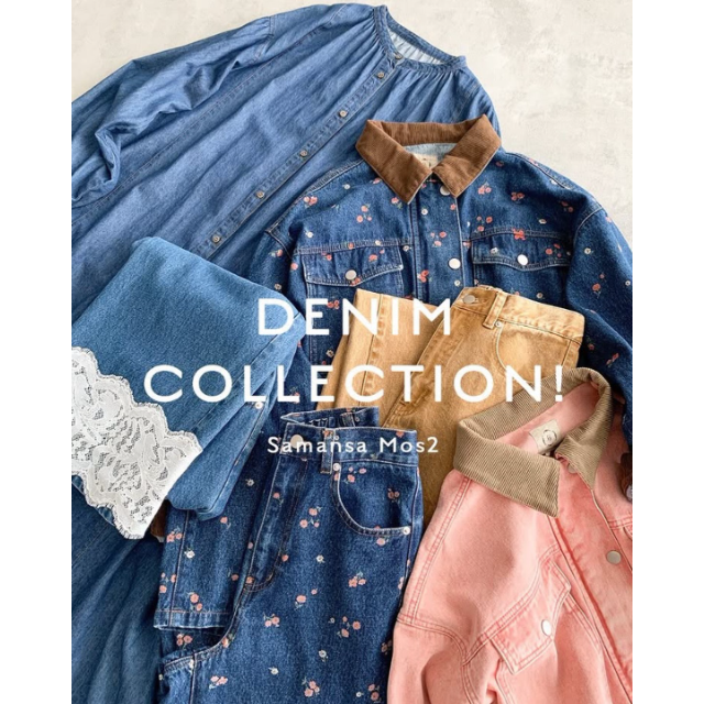 【サマンサモスモス　ケイッティオ】DENIMCOLLECTION