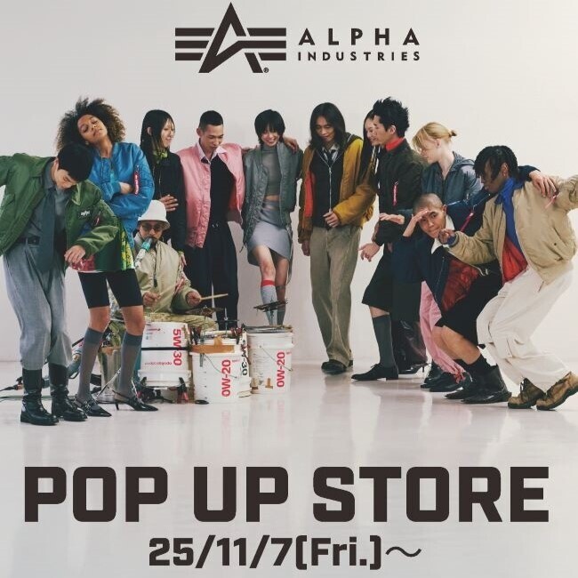 ALPHA INDUSTRIES POP UP STORE