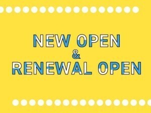 注目ブランドのニューオープン＆リニューアルオープン情報！