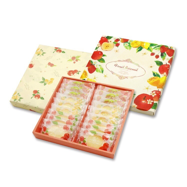 【モンロワール】フリュイビスキュイ🍋🍎🍓